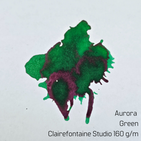 Aurora - Green - Inkt sample