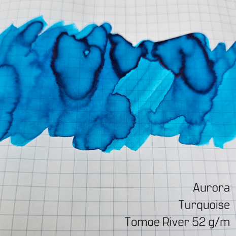 Aurora - Turquoise - Inkt sample