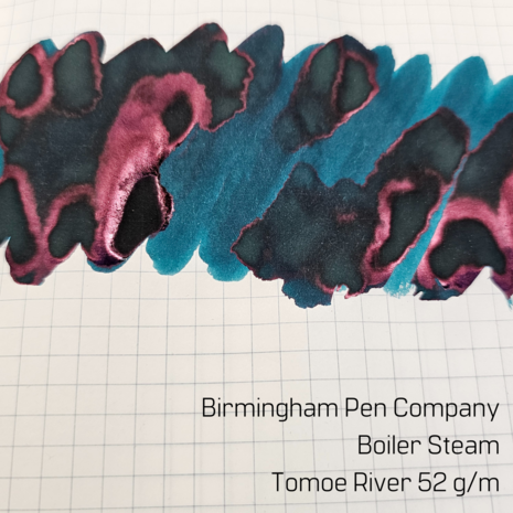 Birmingham Pen Company - Boiler Steam - Ink sample