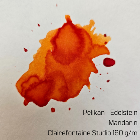 Pelikan Edelstein - Mandarin - ink sample