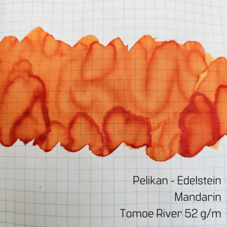 Pelikan Edelstein - Mandarin - ink sample