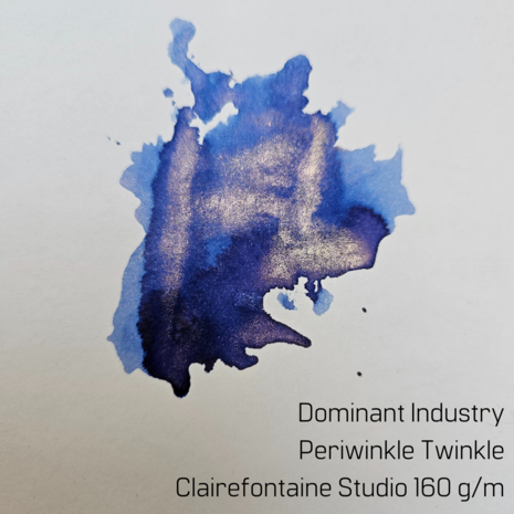 Dominant Industry - Periwinkle Twinkle - ink sample