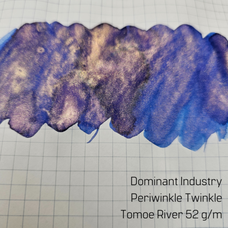 Dominant Industry - Periwinkle Twinkle - ink sample