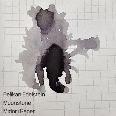 Pelikan Edelstein - Moonstone - inkt sample