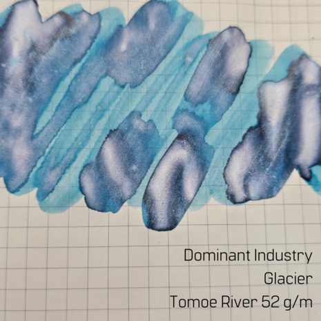 Dominant Industry - Glacier - inkt sample