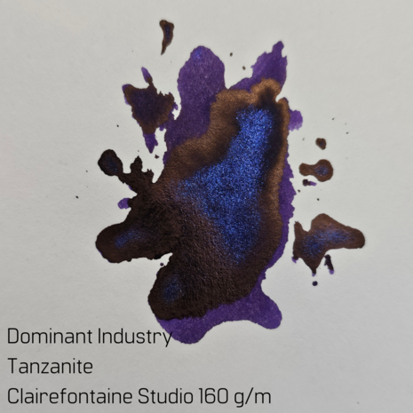 Dominant Industry - Tanzanite - Ink sample