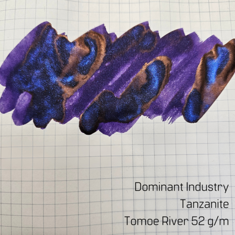 Dominant Industry - Tanzanite - Ink sample