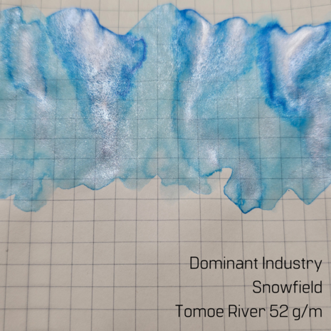Dominant Industry - Snowfield - Ink sample