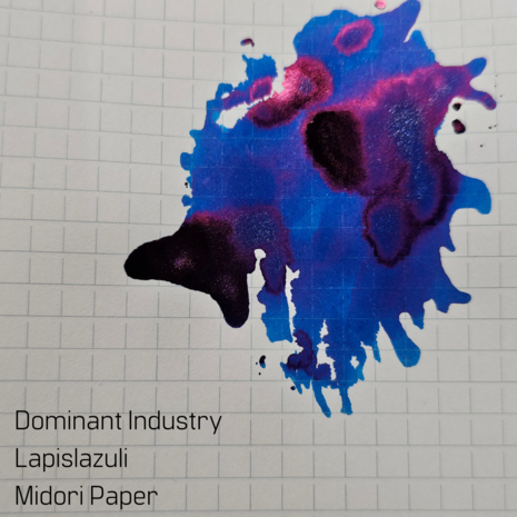 Dominant Industry - Lapislazuli - Inkt sample