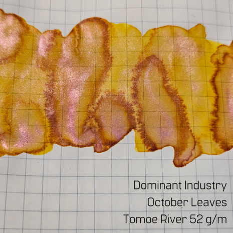 Dominant Industry - October Leaves - Inkt sample