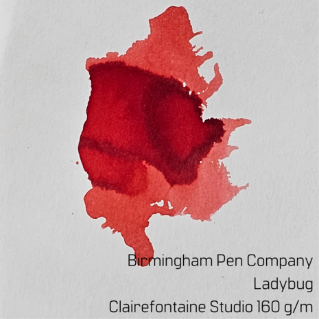 Birmingham Pen Company - Ladybug - Ink sample