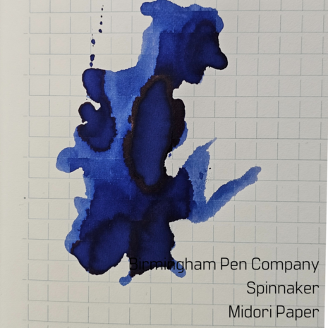 Birmingham Pen Company - Spinnaker - Ink sample