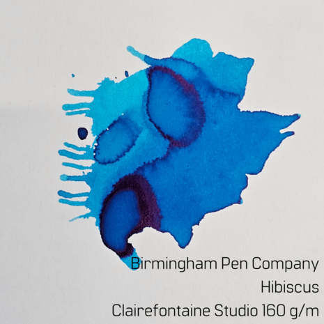 Birmingham Pen Company - Hibiscus - Ink sample
