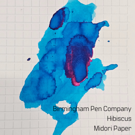 Birmingham Pen Company - Hibiscus - Ink sample