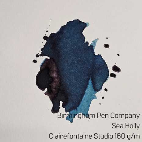 Birmingham Pen Company - Sea Holly - Ink sample