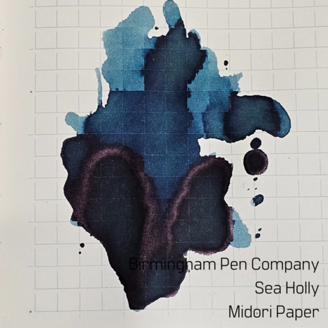 Birmingham Pen Company - Sea Holly - Ink sample