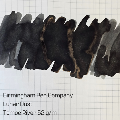 Birmingham Pen Company - Lunar Dust - Ink sample