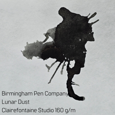 Birmingham Pen Company - Lunar Dust - Ink sample