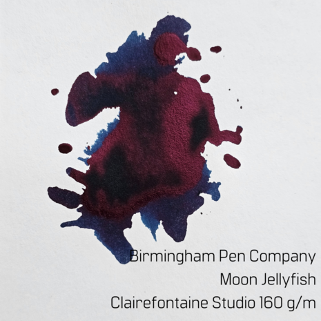 Birmingham Pen Company - Moon Jellyfish - Ink sample