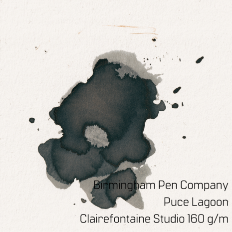 Birmingham Pen Company - Puce Lagoon - Inkt sample