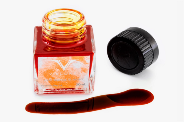 Visconti - van Gogh - Caf&eacute; Terrace at Night - Inkt sample