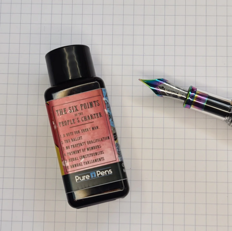 Pure Pens - People&#039;s Charter - Inkt sample
