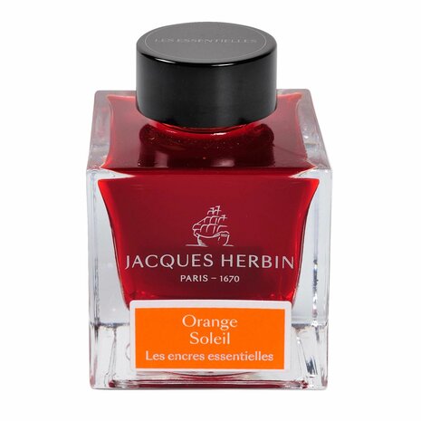 J. Herbin - Orange Soleil - Inkt sample