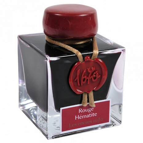 J. Herbin - 1670 - Rouge H&eacute;matite - Inkt sample