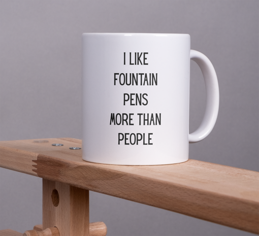 Beker - Mok | I like fountain pens more than people