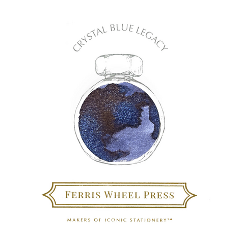 Ferris Wheel Press - Crystal Blue Legacy - Inkt sample