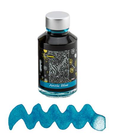 Diamine - Artic Blue  - Inkt sample