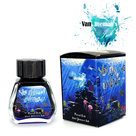 van Dieman&#039;s - Underwater - Parrot Fish  - Inkt sample