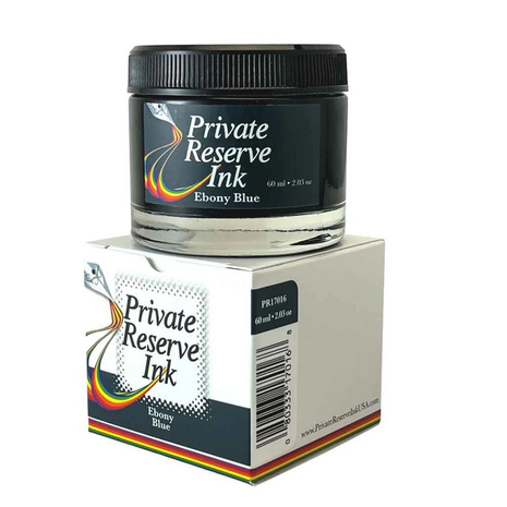 Private Reserve - Ebony Blue  - Inkt sample