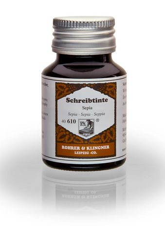 Rohrer &amp; Klingner - Sepia  - Inkt sample