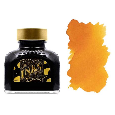 Diamine - Honey Burst - Inkt sample