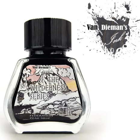 van Dieman&#039;s - Federation Peak  - Inkt sample