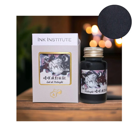 Ink Institude - Cat at Midnight - inksample