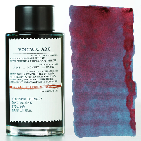 Birmingham Pen Company - Voltiac Arc - Inkt sample