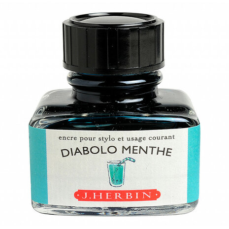 J. Herbin - Diabolo Menthe - Inkt sample