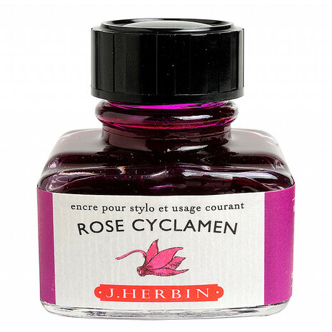 J. Herbin - Rose Cyclamen - Inkt sample