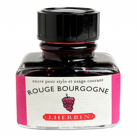 J. Herbin - Rouge Bourgogne - Inkt sample