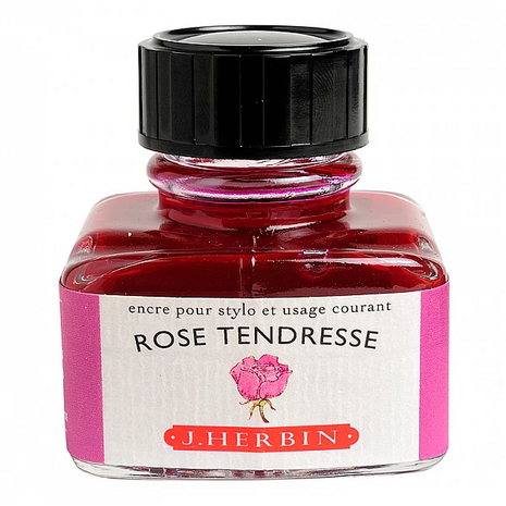 J. Herbin - Rose Tendresse - Inkt sample
