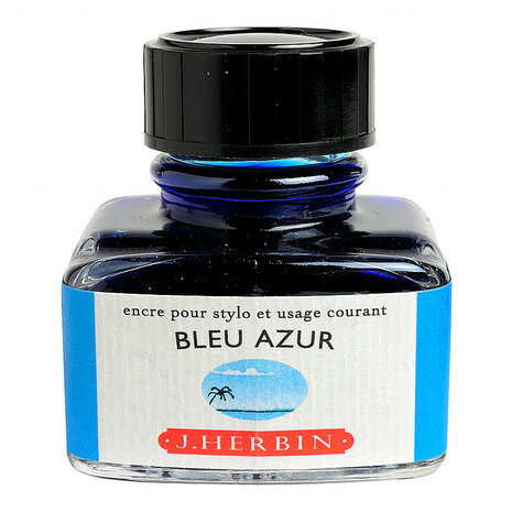 J. Herbin - Bleu Azur - Inkt sample