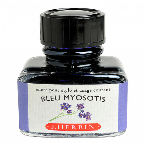 J. Herbin - Bleu Myosotis - Inkt sample