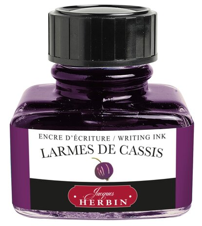 J. Herbin - Larmes de Cassis - Ink sample