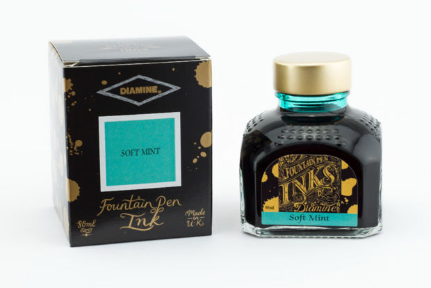 Diamine - Soft Mint - Inkt sample
