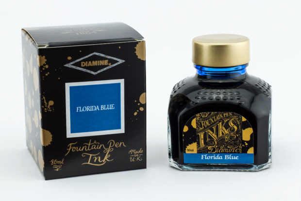 Diamine - Florida Blue - Inkt sample