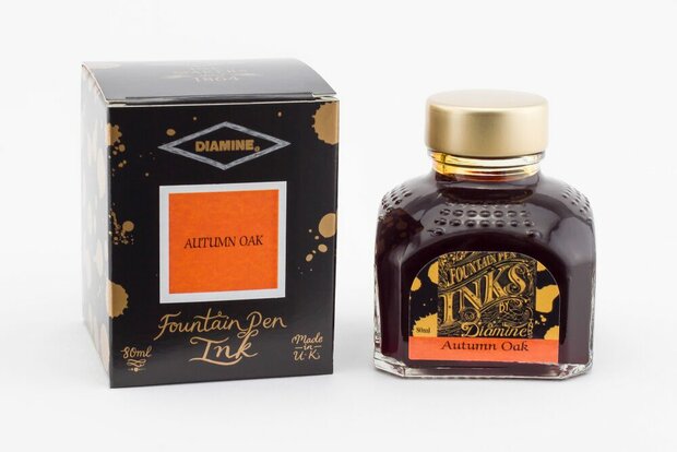 Diamine - Autumn Oak - Inkt sample