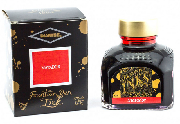 Diamine - Matador - Inkt sample
