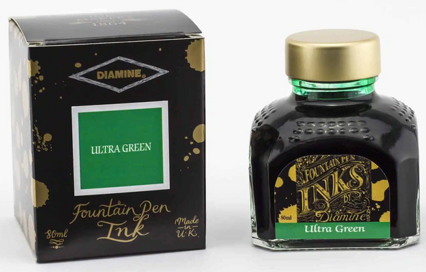 Diamine - Ultra Green - Inkt sample